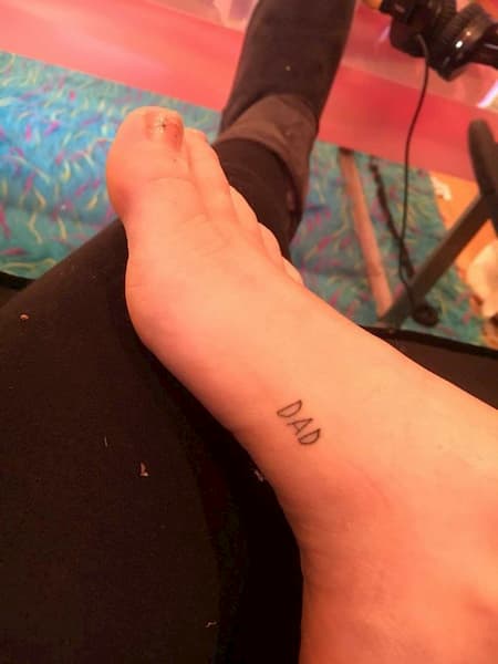 miley cyrus foot tattoo designs