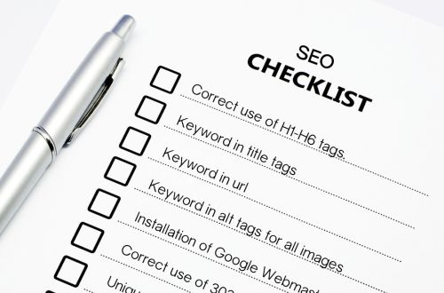 seo checklist