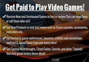 Get Paid to Play Video Games